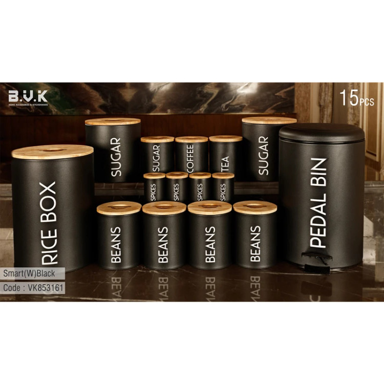 سرویس آشپزخانه 15 پارچه اسمارت بی وی کی BVK
