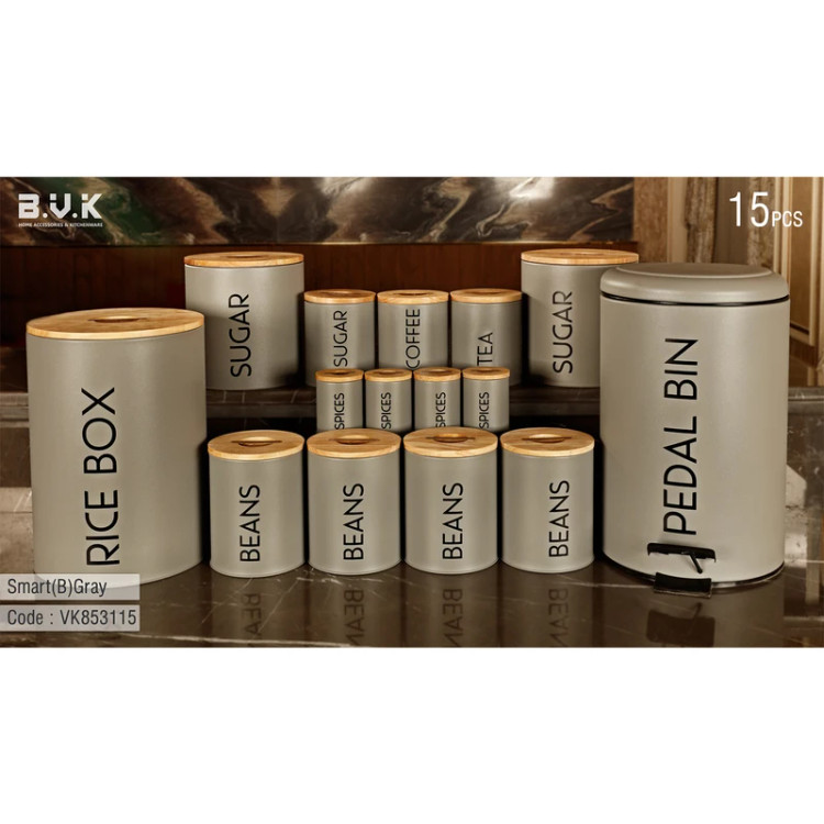 سرویس آشپزخانه 15 پارچه اسمارت بی وی کی BVK