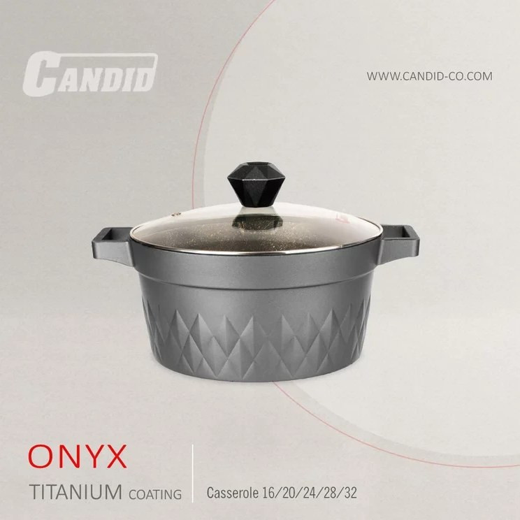 قابلمه سایز 20 تیتانیوم مدل اونیکس کاندید Candid