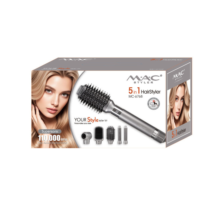 مولتی سشوار برس دار BLDC مک استایلر (MAC Styler) مدل 6768