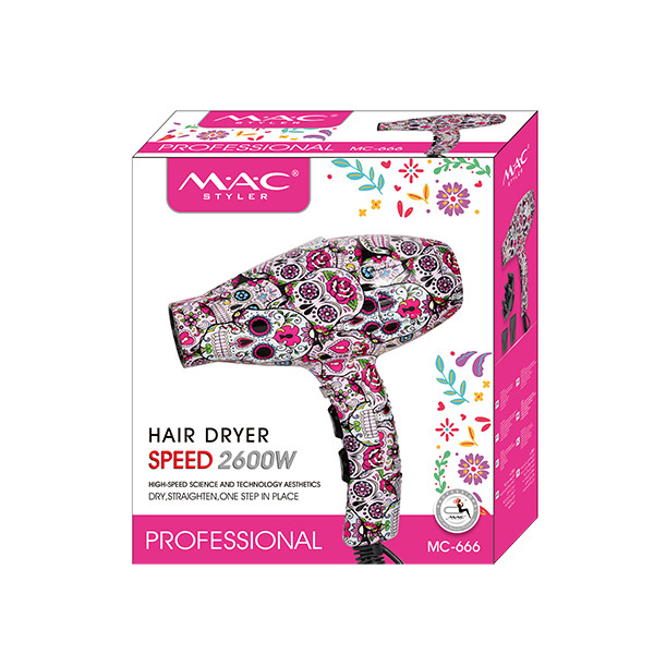سشوار حرفه ای سالنی مک استایلر (MAC Styler) مدل 666