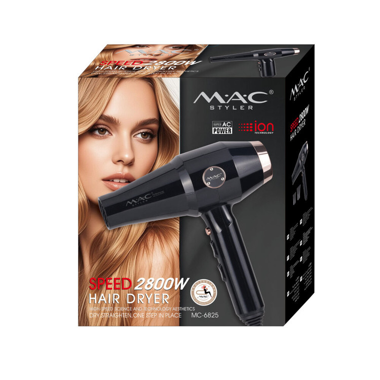 سشوار حرفه ای سالنی مک استایلر (MAC Styler) مدل 6825