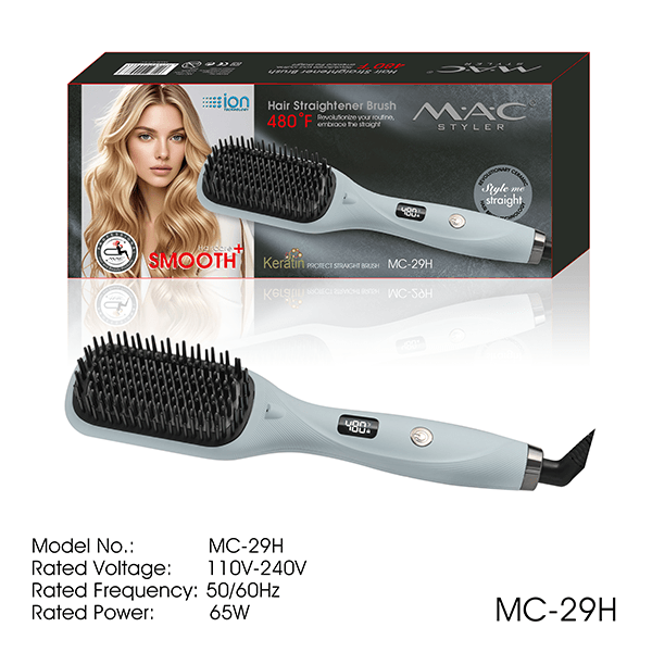 برس حرارتی کراتینه مک استایلر (MAC Styler) مدل 29