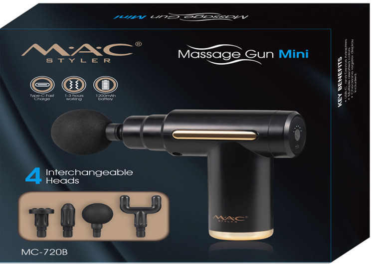 ماساژورتفنگی شارژی پر قدرت مک استایلر (MAC Styler) مدل 720B