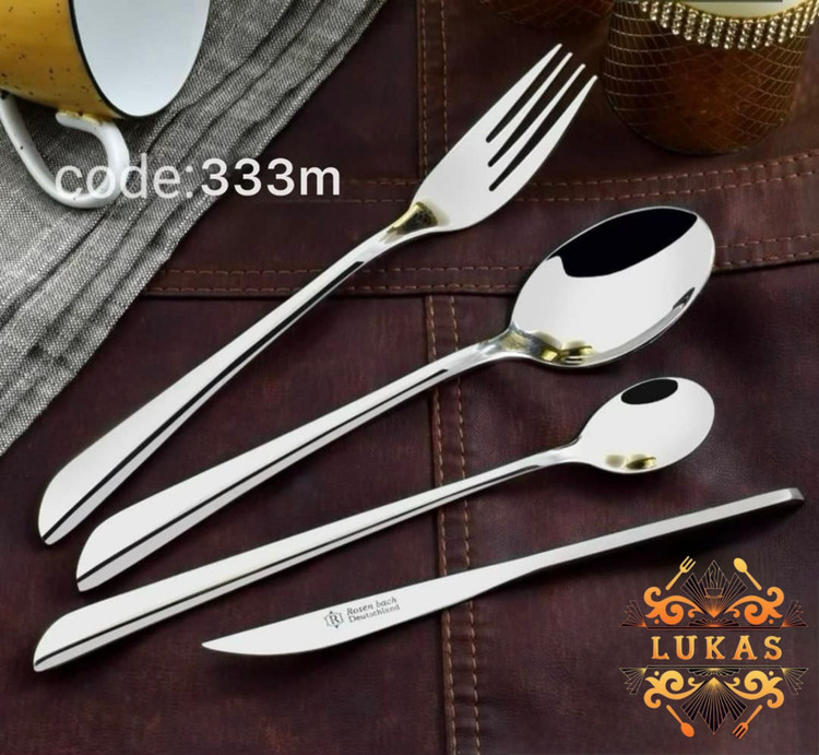 سرویس قاشق و چنگال 30 نفره (140 پارچه) لوکاس Lukas کد 333M