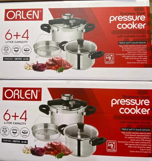 زودپز دوقلو ۴+۶ اورلن Orlen مدل OR790